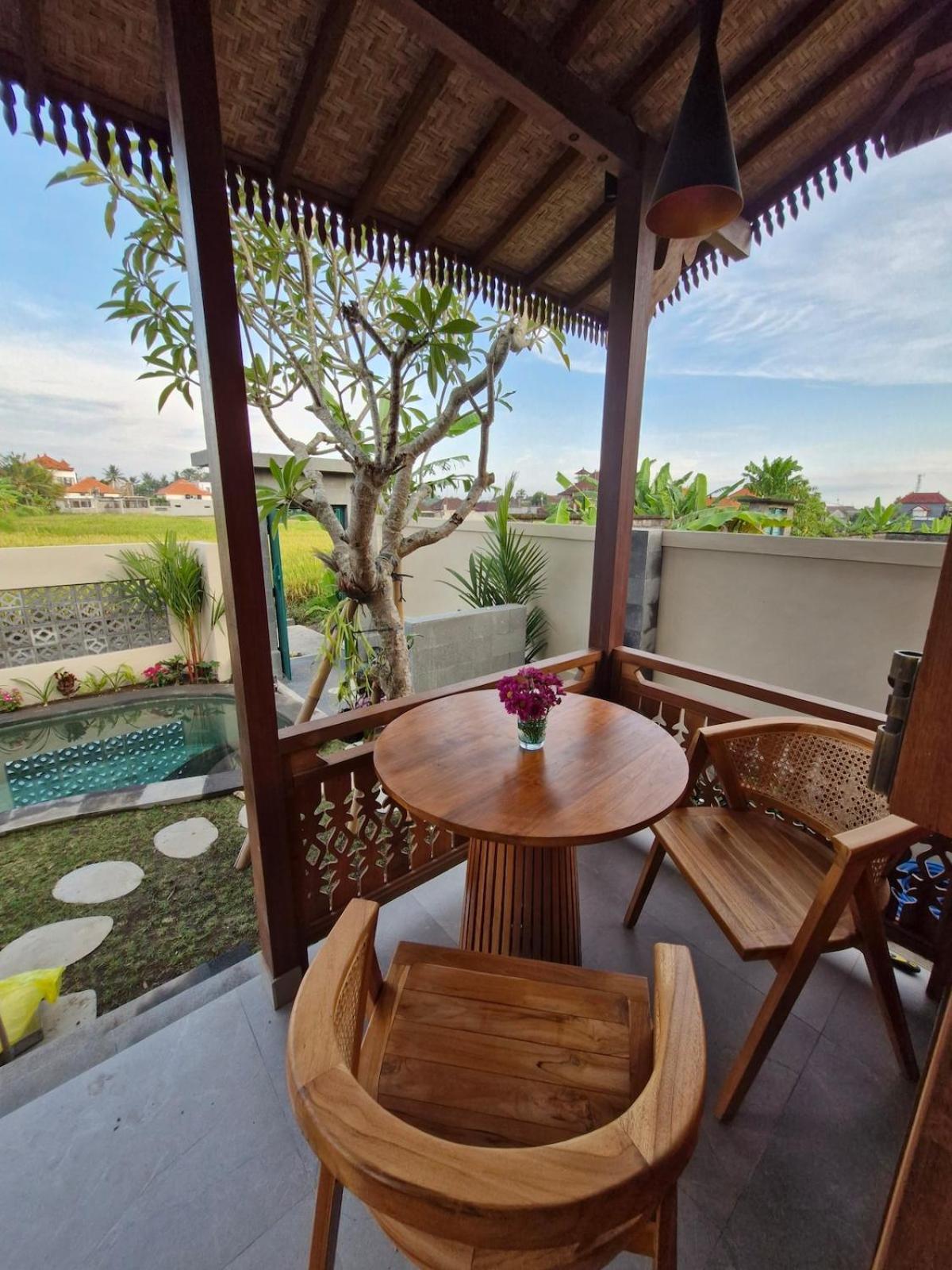 1Br Mayflower Ubud Villa W Pool & Ricefield View Exterior foto