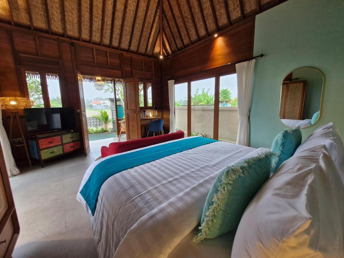 1Br Mayflower Ubud Villa W Pool & Ricefield View Exterior foto